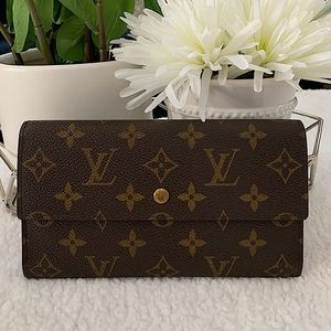Louis Vuitton Brown Monogram Wallet